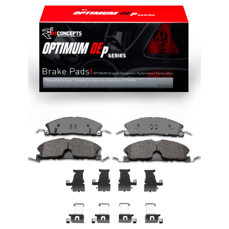 Ford Police Interceptor Sedan Brake Pads - Front - R1 Concepts - Optimum OE - `13-`19 Ford Police Interceptor Sedan Brake Pads - Front - R1 Concepts - Optimum OE - `13-`19